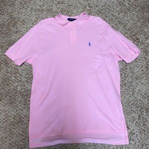 Polo pink polo